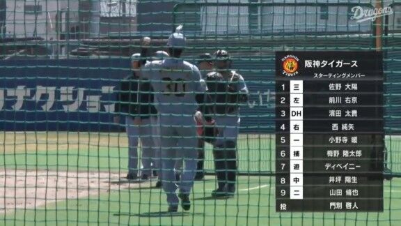 中日ドラゴンズ2軍、スタメン発表！！！　ボスラーはライトで実戦復帰！！！