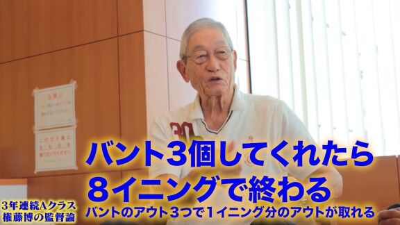 権藤博さんが語る“監督論”【動画】