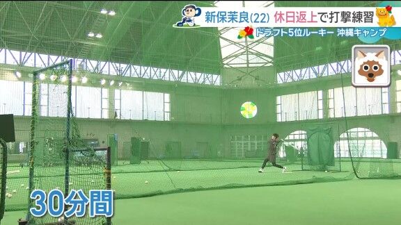 中日ドラフト5位・新保茉良、実はプロ入り後に体重が…