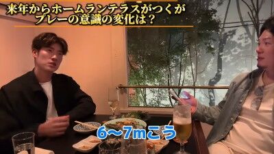 Q.来年からホームランテラスがつくが、プレーの意識の変化は？ → 中日・上林誠知が語る