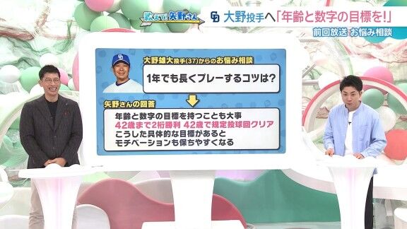 中日・大野雄大、矢野燿大さんの言葉を聞いて目標が変わる