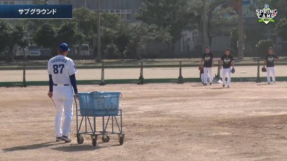 中日・祖父江大輔投手「沖縄なんて来るもんじゃないです（笑）」【動画】