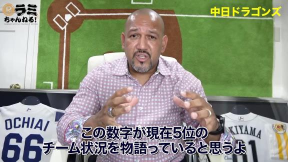 アレックス・ラミレスさん「中日ドラゴンズはとても力のあるチームだと思っているよ。低迷の原因はやはり…」【動画】