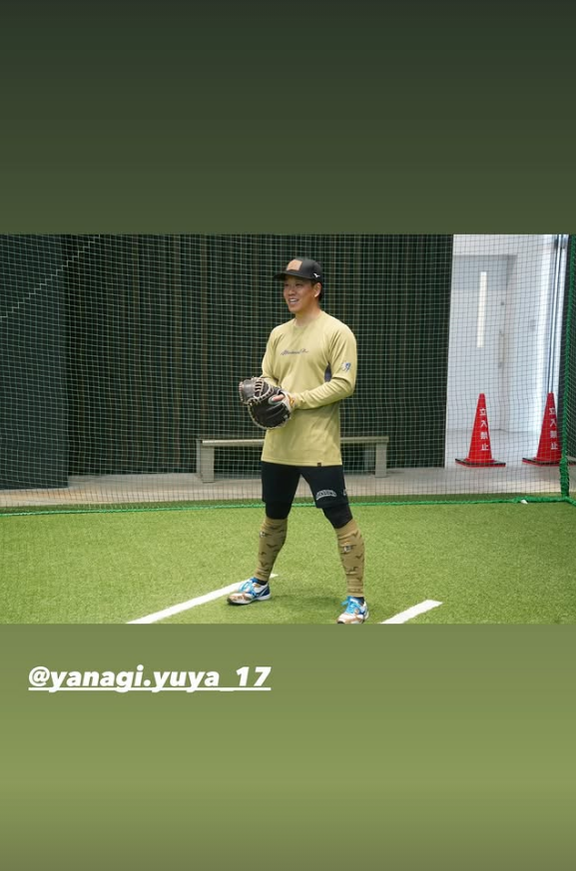 中日4選手が参加の“柳塾”自主トレ2日目の様子