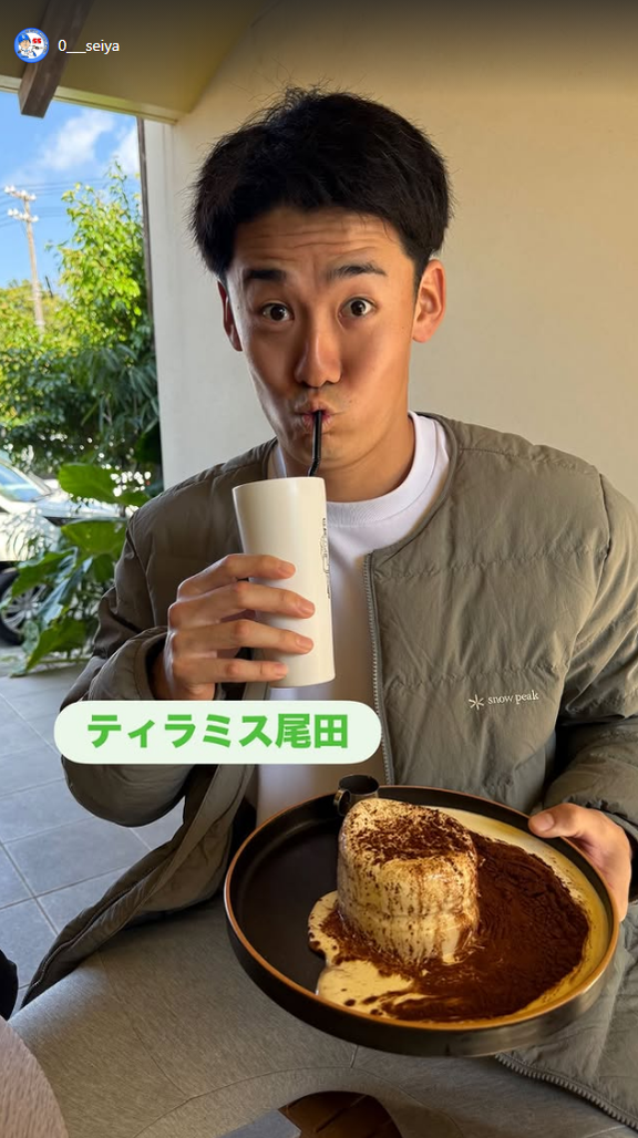 中日・細川成也「ティラミス尾田」