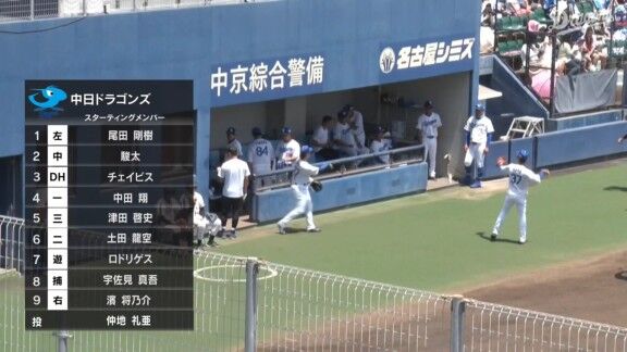 中日・森山暁生、好投を見せる!!!