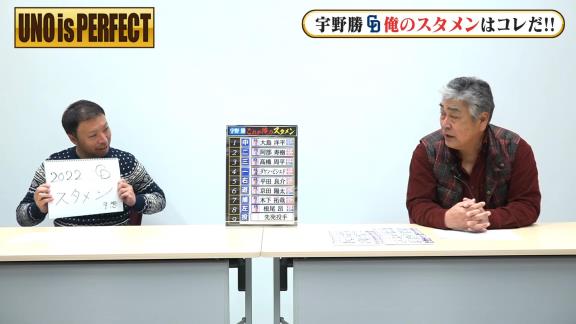 宇野勝さんが考える中日ドラゴンズ『これが俺の最強スタメン』は…？