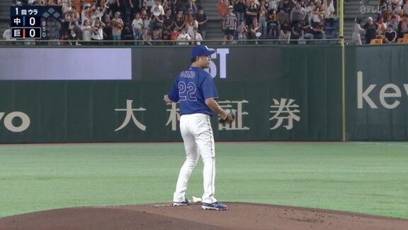 中日・大野雄大、勝利とはならずも力投を見せる！！！