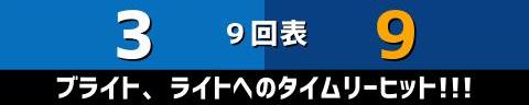 3月11日(土)　オープン戦「DeNAvs.中日」【全打席結果速報】　大島洋平、田中幹也、福永裕基らが出場！！！