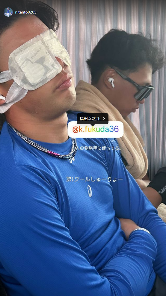 中日・野中天翔「人の物勝手に使ってる。第1クールしゅーりょー」