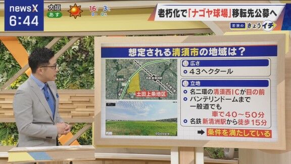 中日ドラゴンズ2軍新本拠地、さっそく誘致に積極的な動きを見せている自治体があらわれる