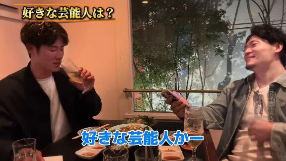 Q.好きな芸能人は？ → 中日・上林誠知が名前を挙げたのが…