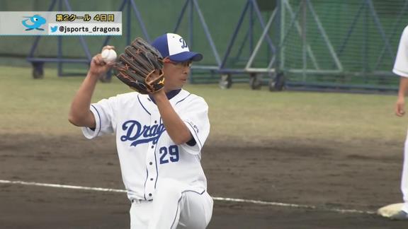 2月9日(日)　中日シート打撃　山井大介、吉見一起、大野雄大の登板結果