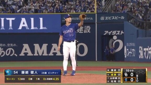 中日・藤嶋健人、無失点ピッチング！！！