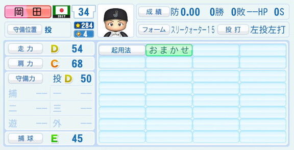 中日・岡田俊哉プロスカウト、『パワプロ2026』での2017年WBC選手能力査定・紹介文