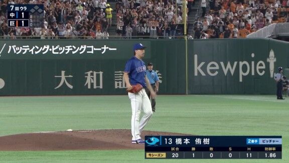 中日・橋本侑樹、圧巻投球を見せる!!!