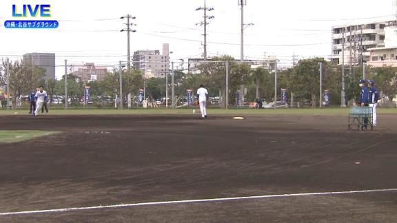 中日・石川昂弥と溝脇隼人、あまりにも豪華過ぎるコーチ陣から特守を受ける