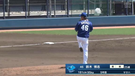 中日・鈴木博志投手、ファームで快投を見せる