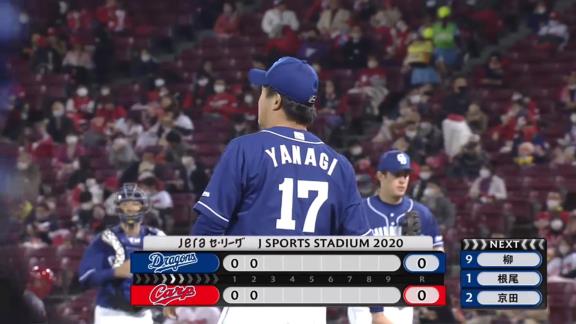 中日・柳裕也、9回途中139球の大熱投で今季6勝目！　あと1アウトのところで完封勝利を逃し…「最後に完封できなかった悔しさを来シーズンにつなげたいです」【投球結果】