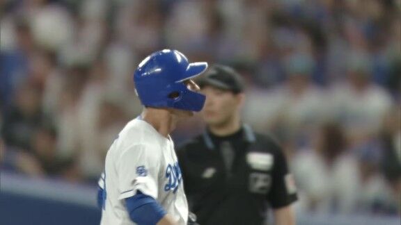 中日新助っ人・ボスラー、2安打3出塁！！！