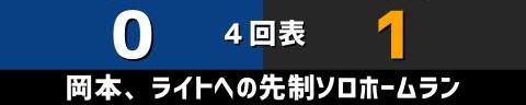 6月19日(日)　セ・リーグ公式戦「中日vs.巨人」【試合結果、打席結果】　中日、3-5で敗戦…　ピッチャー根尾昂が登板、3連勝ならずも最終回に意地の反撃を見せる