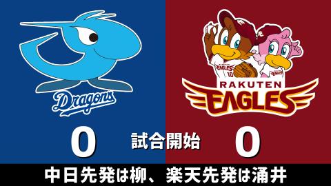 3月6日(土)　オープン戦「中日vs.楽天」【試合結果、打席結果】　中日、オープン戦初勝利で連敗を6で止める！！！