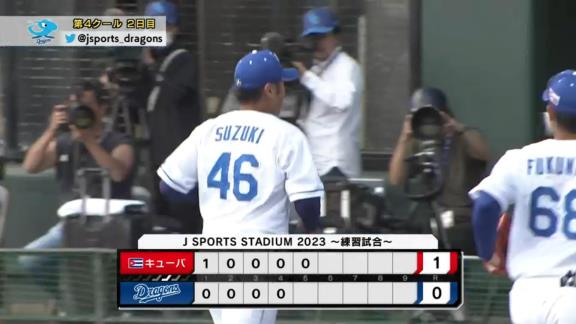 中日・立浪和義監督、鈴木博志投手の投球について言及する