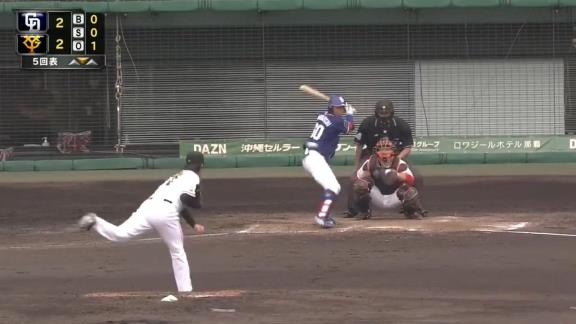 中日・岡林勇希選手の2安打1打点の活躍に与田監督「アウトになっても非常に惜しいアウトが多い。レベルアップはよりしたのかな」【打席結果】