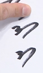 中日・高橋周平、自身のサインとして書いている謎の文字の意味を明かす