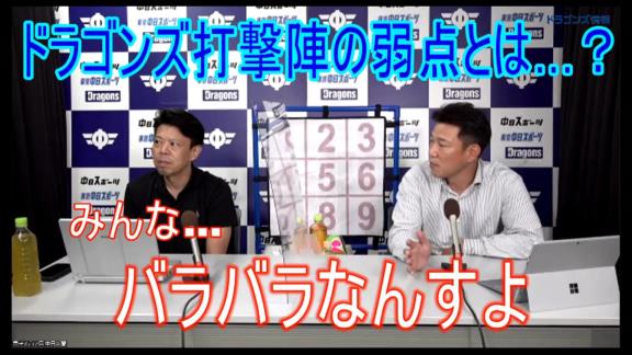 井端弘和さんが語る中日ドラゴンズ打線の“弱点”「ドラゴンズが下手なのは…」