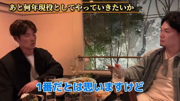Q.あと何年現役としてやっていきたいですか？ → 中日・上林誠知の答えは…