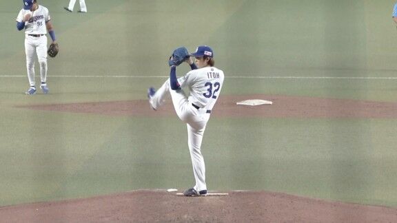 中日・伊藤茉央、今季ここまでの個人投手成績