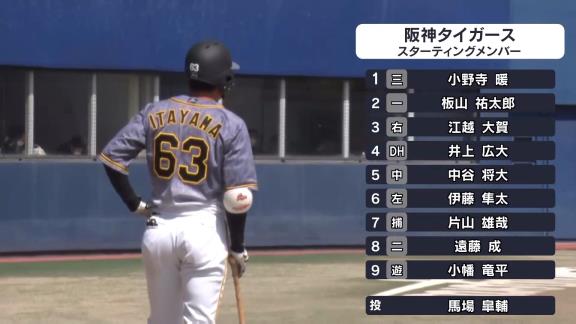 3月21日(土)　ファーム練習試合「中日vs.阪神」【試合結果、打席結果】　ルーキー躍動！ドラ5・岡林がタイムリースリーベース！、ドラ1・石川昂弥がタイムリーヒット！