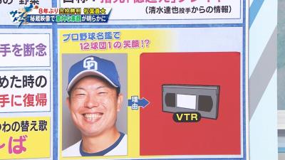 中日・松葉貴大投手、選手名鑑写真で見せた、あの笑顔の理由を明かす