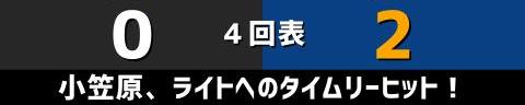 5月1日(土)　セ・リーグ公式戦「巨人vs.中日」【試合結果、打席結果】　中日、9-6で勝利！　激しい打ち合いを制して2連勝！！！