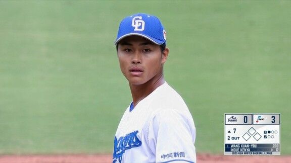 中日・井上剣也、アジアウインターリーグで好投を見せる！！！