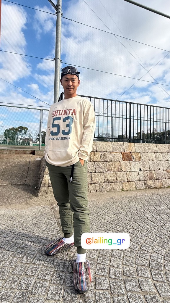 元中日・後藤駿太、中日・土田龍空の写真を投稿する