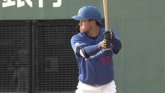 中日ドラフト4位・山浅龍之介が公式戦プロ初ヒット含む2安打を放つも「安打が出たのはうれしいです。ただそれよりも…」