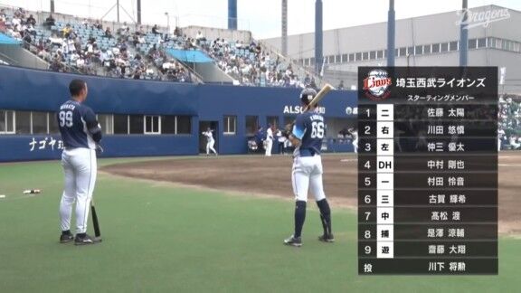 中日ドラフト2位・櫻井頼之介、ファームで先発へ