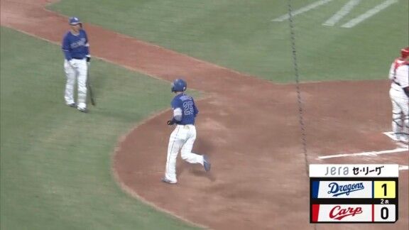 中日・石川昂弥、ホームラン含む2安打1打点マルチヒット