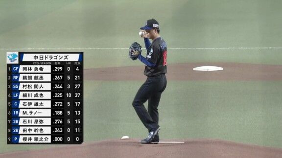 6月24日(水) セ・リーグ公式戦「中日vs.DeNA」 中日ドラゴンズ、スタメン発表!!!
