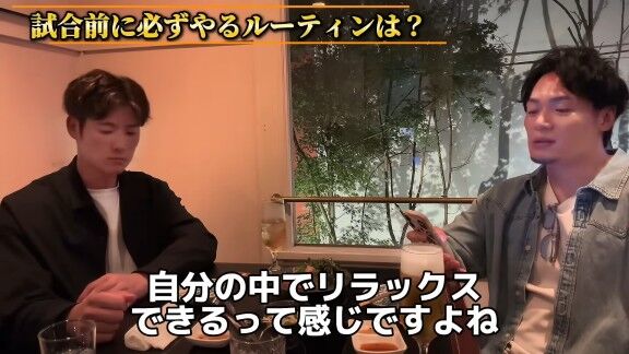 Q.試合前に必ずやるルーティンは？ → 中日・上林誠知が明かす