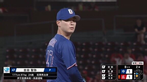 中日・吉田聖弥、金丸夢斗に続いて好投を見せる！！！