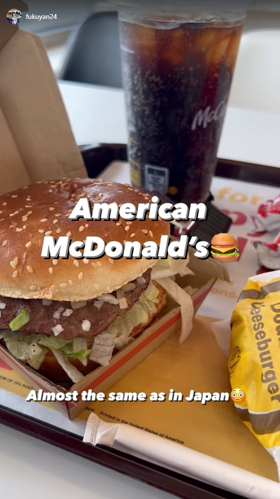中日・福谷浩司投手、アメリカのマクドナルドを訪れる