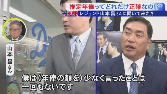Q.推定年俸ってどれだけ正確なの!? → レジェンド・山本昌さんは…