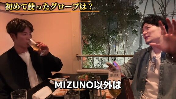 Q.初めて使ったグローブは？ → 中日・上林誠知が回答