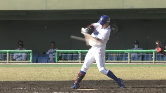 中日・岡林勇希、フェニックス・リーグで2安打マルチヒット1打点の活躍！【動画】