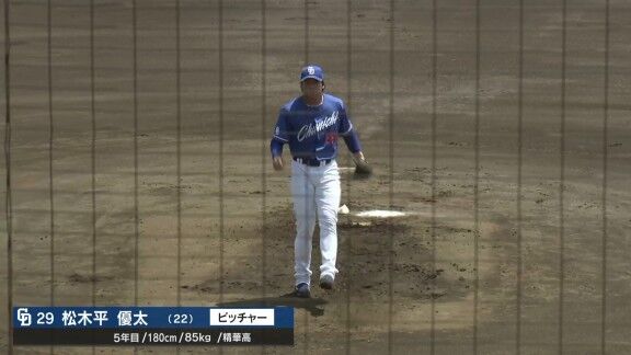 中日2軍、松木平優太が今季初登板へ!!! 田中幹也が打撃復帰!!!