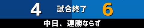 7月20日(水)　セ・リーグ公式戦「中日vs.DeNA」【全打席結果速報】　岡林勇希、郡司裕也、土田龍空らが出場！！！