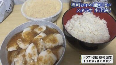 中日ドラフト3位・篠﨑国忠の自己分析 “大食い”が限界突破する